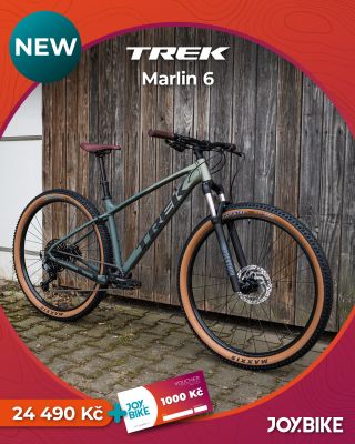 🆕 Trek Marlin 6 - novinka 🆕 Trek Marlin 6 v matné barvě Matte Lichen/Keswick Green Fade 💚 s novou položenejší geometrií je...