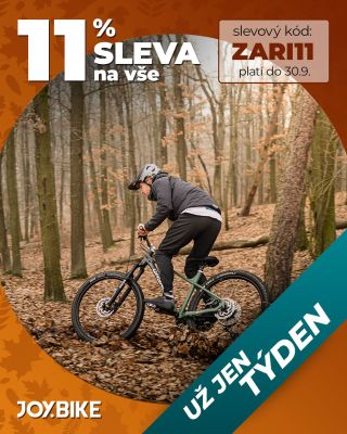 Sleva 11% na vše platí už jen týden - tak ať ti neujede!